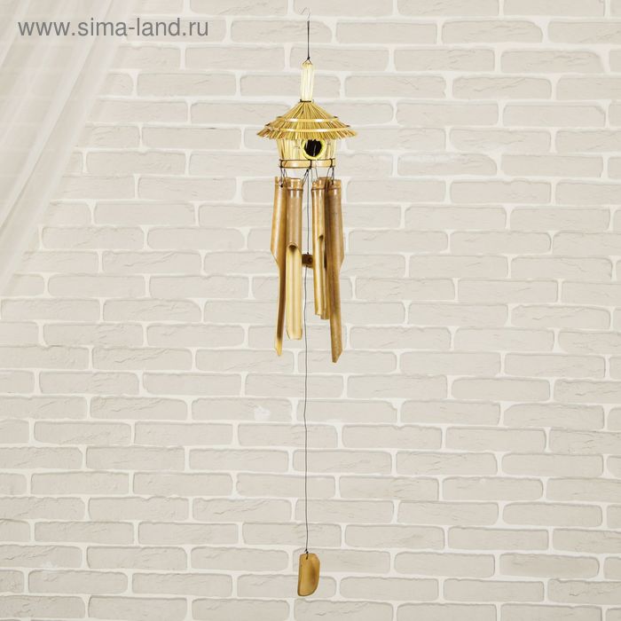 Музыка ветра «Домик», бамбук